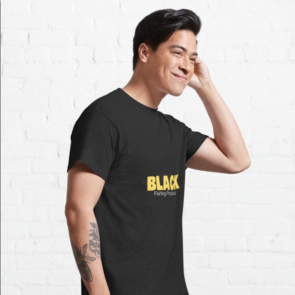 Black Summer Fishing Products Classic T Shirt